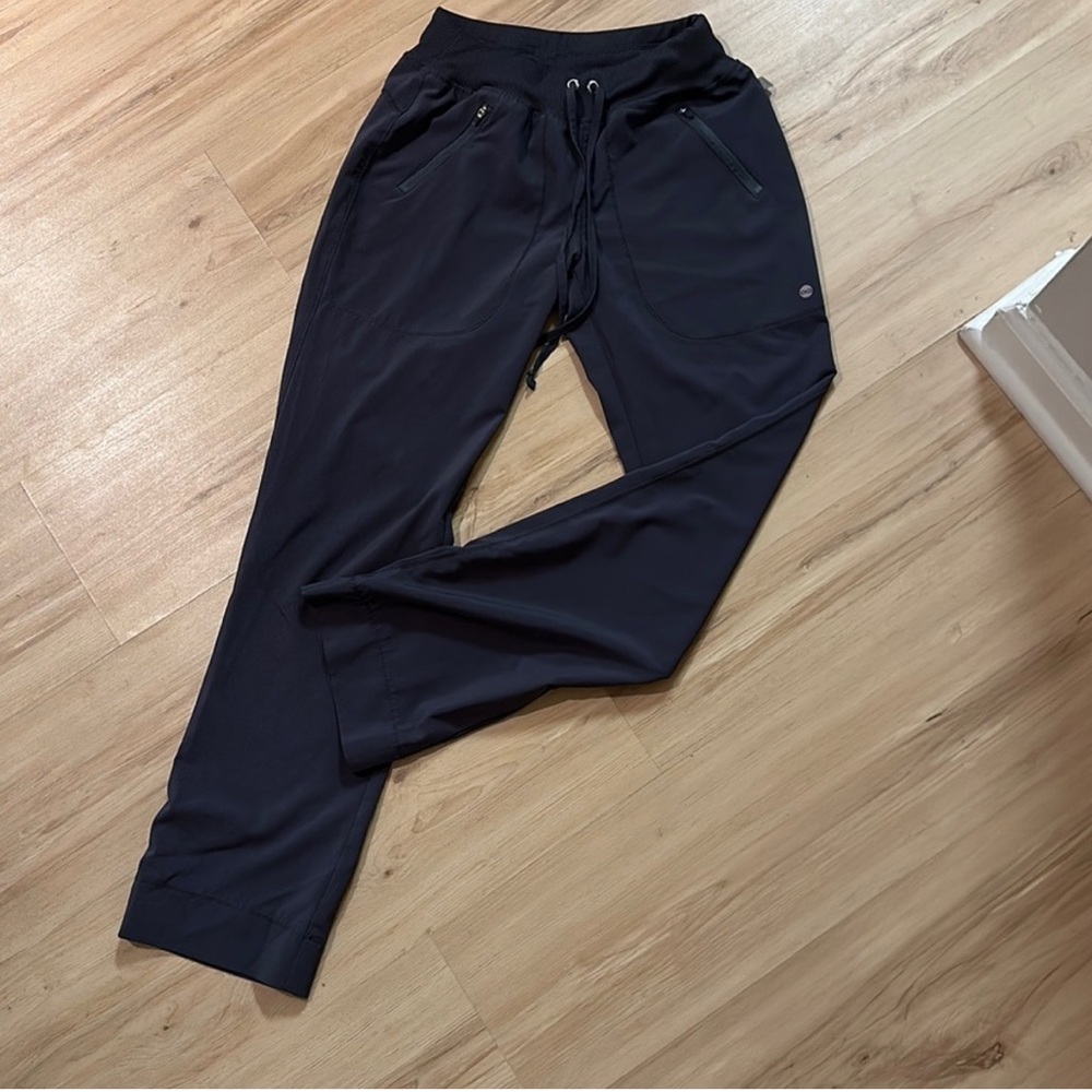Cherokee Infinity Women's 2-Pocket STRETCH Rib-Knit Waist Drawstring Scrub Pants